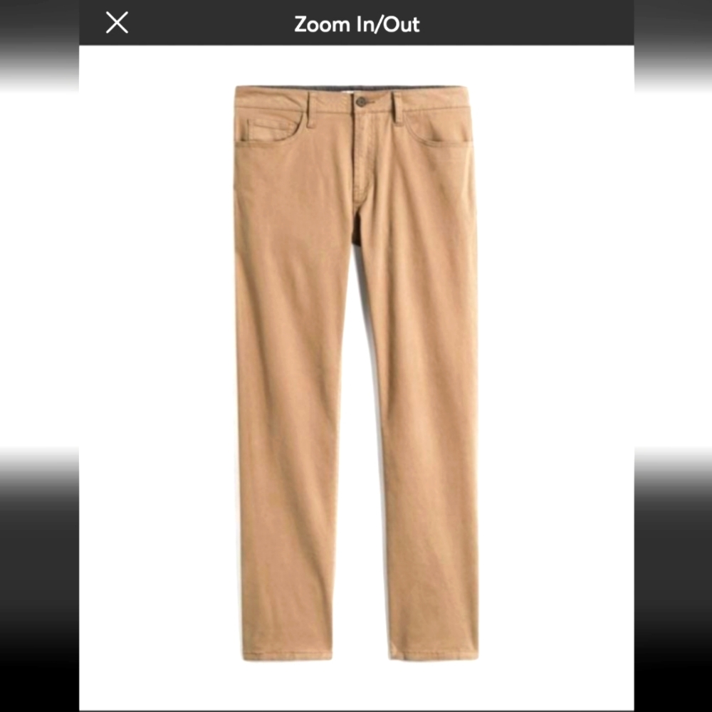 Khaki/Chinos, Flag & Anthem Wallburg 5 pocket Nashville fit pants.